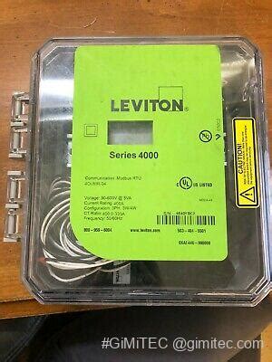 Leviton series 4000 meter